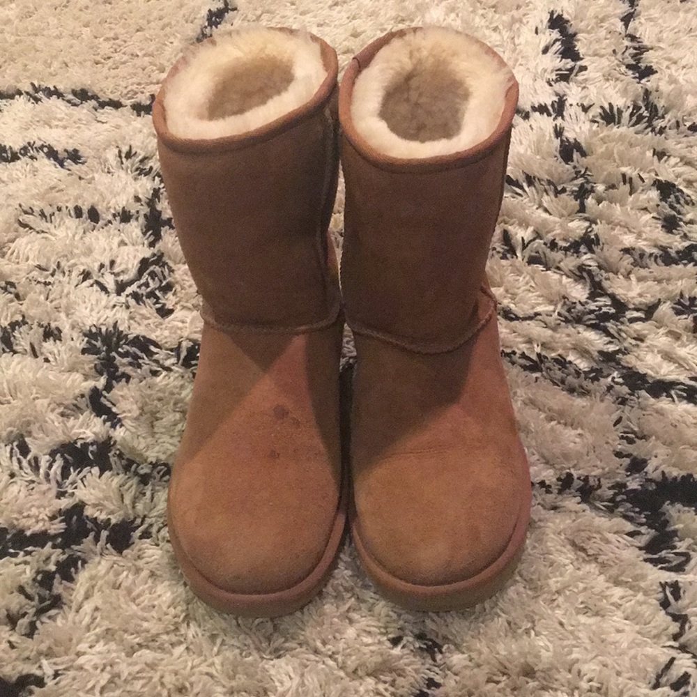 UGG Short Boots - Chestnut, Size 7!